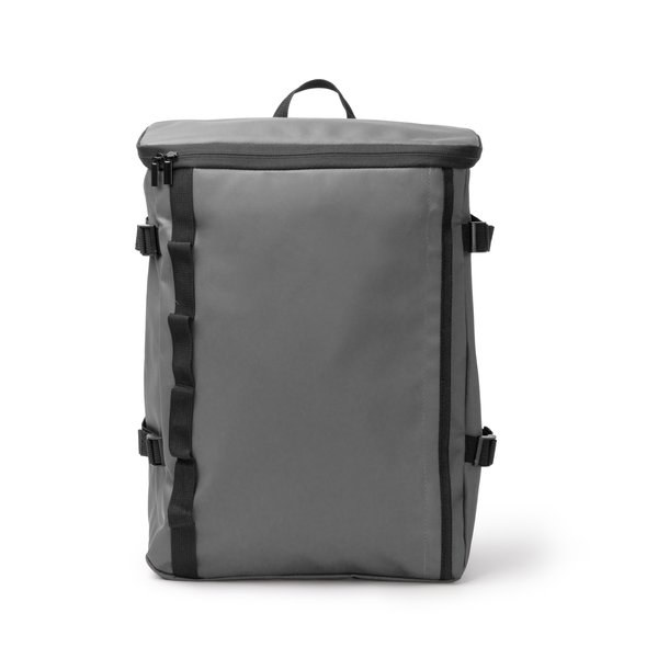 Stamina MO1929 - VIRTON Backpack made from PU leather and 600D polyester with a large main compartment lined on the top