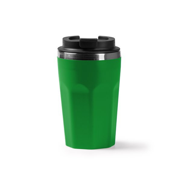 Stamina VA1726 - SALMER Vaso de doble pared con interior en acero inoxidable 304 y exterior de PP reciclado