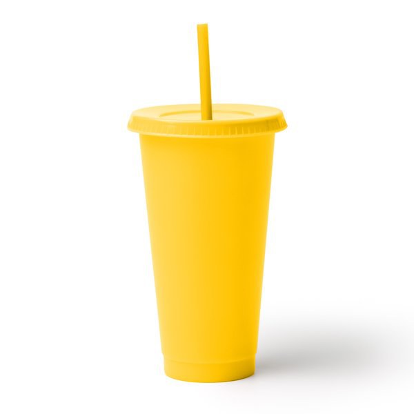 Stamina VA1995 - BAKY Reusable cup with lid and straw made from recycled PP