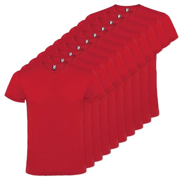 Pack of 10 Roly CA6424 - ATOMIC 150 Tubular short-sleeve t-shirt
