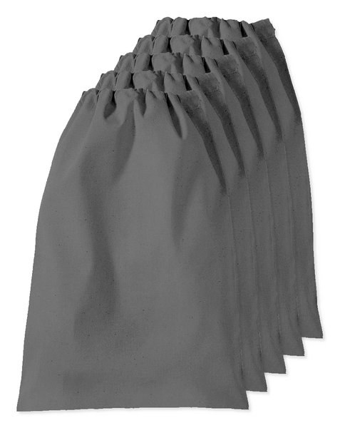 Pack of 5 Westford mill WM115 - Versatile Cotton Tote Bag with Customizable Sizes