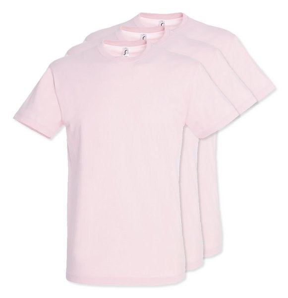 Pack of 3 SOLS 11380 - REGENT Unisex Round Collar T Shirt