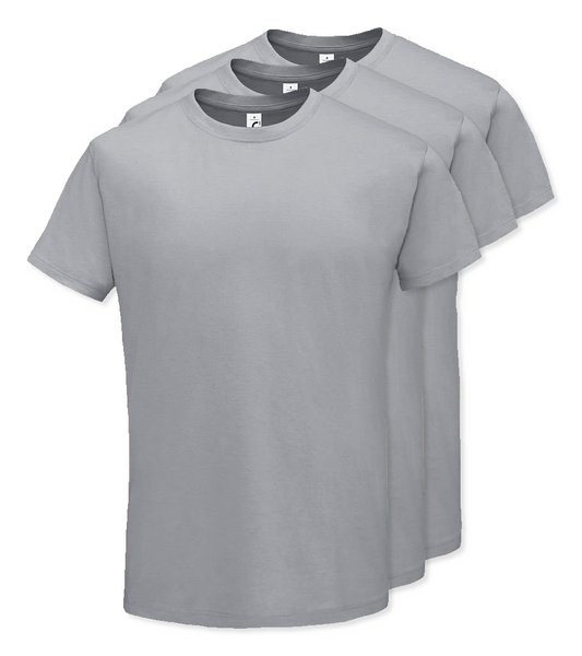 Pack of 3 SOLS 11380 - REGENT Unisex Round Collar T Shirt