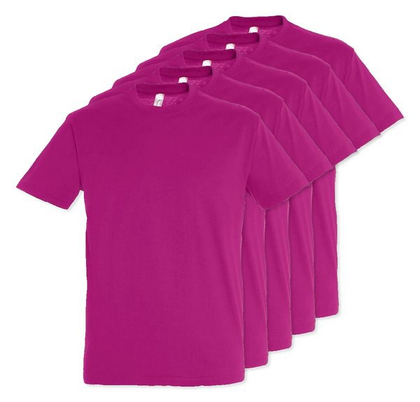 Pack de 50 SOLS 11380 - REGENT Camiseta Unisex Cuello Redondo