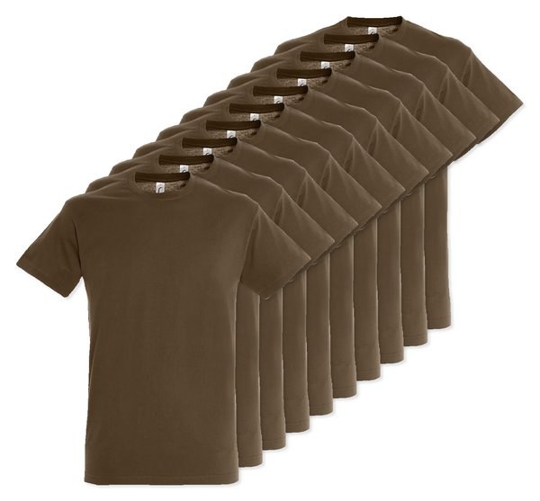 Pack de 100 SOLS 11380 - REGENT Camiseta Unisex Cuello Redondo