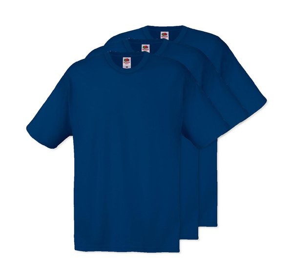 Pack de 3 Fruit of the Loom SC6 - Camiseta Original Manga Corta