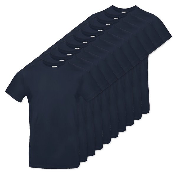 Pack de 10 B&C BC03T - Camiseta para hombre 100% algodón