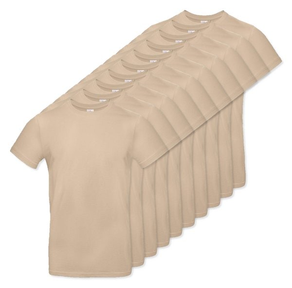 Pack of 100 B&C BC03T - Mens Modern Ringspun Cotton T-Shirt