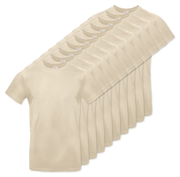 Pack de 100 B&C BC03T - Camiseta para hombre 100% algodón