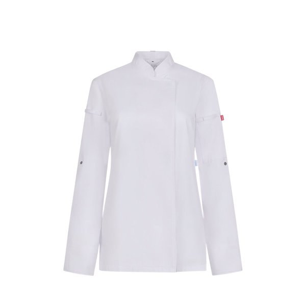 Velilla 36160 - Chaqueta de cocina para mujer (190 g/m²) fabricada con algodón (35 %) y poliéster reciclado (65 %)