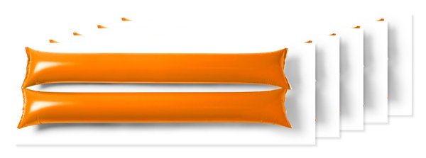 Pack de 5 Stamina PF3106 - JAMBOREE Set Inflables LDPE: Bastones/Aplaudidores