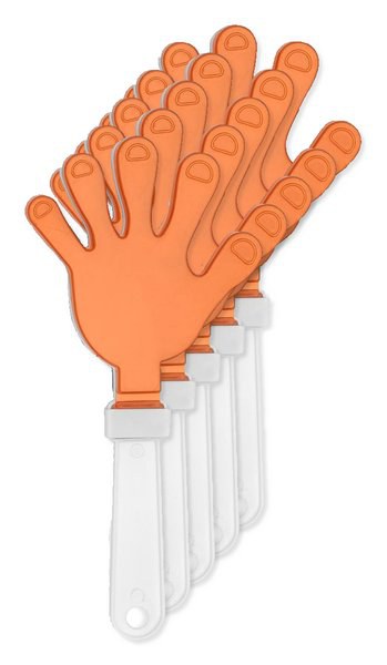 Pack de 50 Stamina PF3105 - REVEL Aplaudidor / Mano de animación bicolor con forma de mano