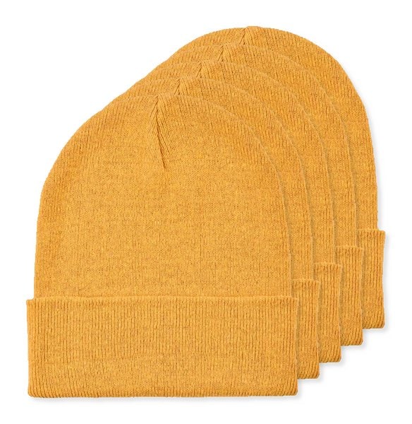 Pack de 5 GiftRetail MO2705 - BEANIX Gorro de punto con puño