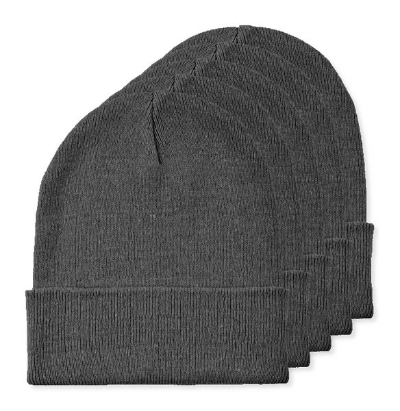 Pack de 5 GiftRetail MO2705 - BEANIX Gorro de punto con puño