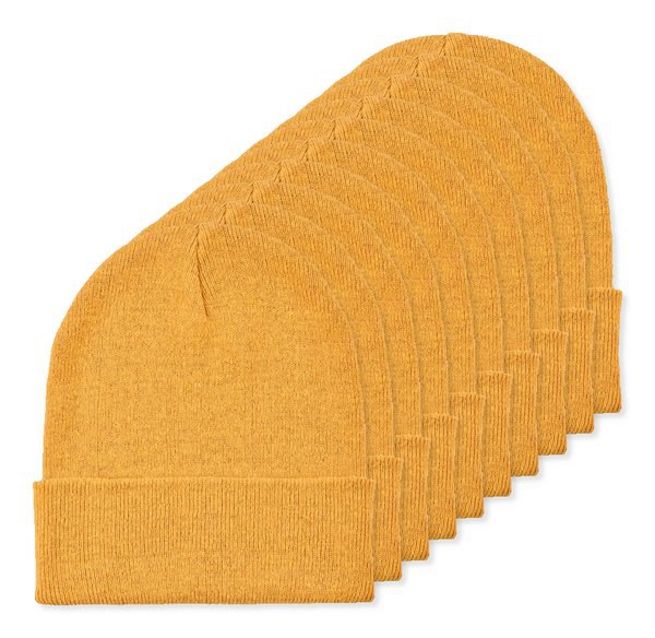 Pack de 100 GiftRetail MO2705 - BEANIX Gorro de punto con puño