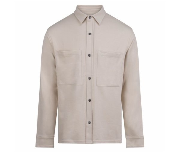FRONT ROW FR056 - Piqué knit overshirt