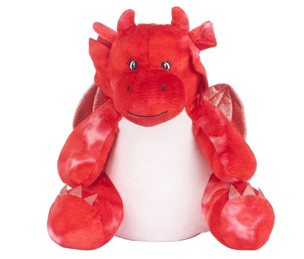 Mumbles MM585 - Peluche de dragón rojo
