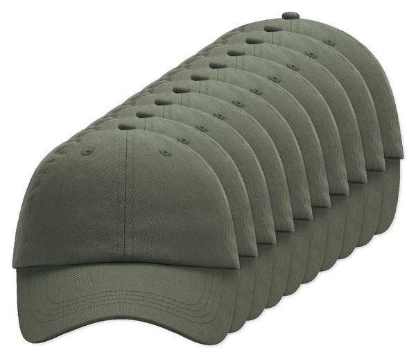Pack of 72 Beechfield BF653 - Chino Cotton Sun Shield Sports Cap