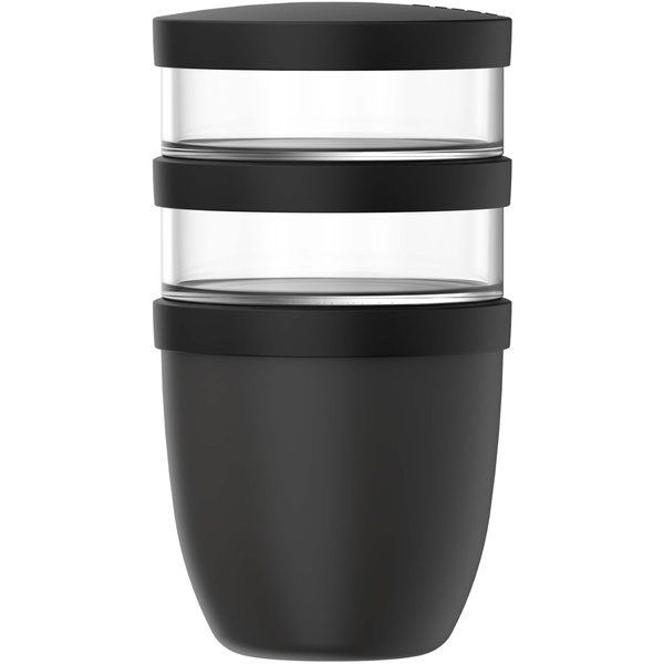 Mepal 113143 - Fiambrera con aislamiento con 3 piezas de 500 ml + 2 × 200 ml "Mepal Ellipse"