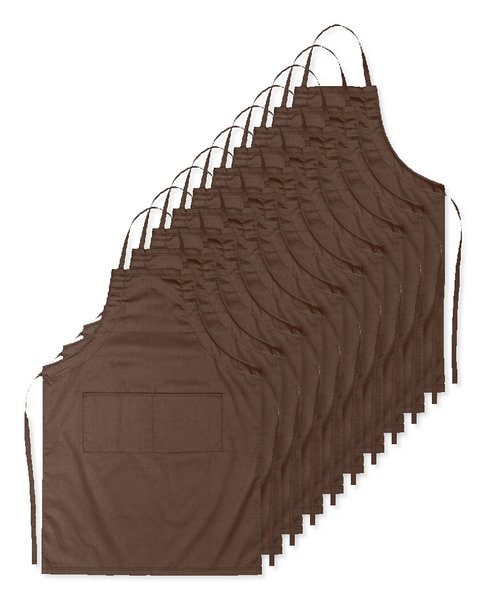 Pack de 10 GiftRetail MO8441 - FITTED KITAB Delantal de cocina ajustable