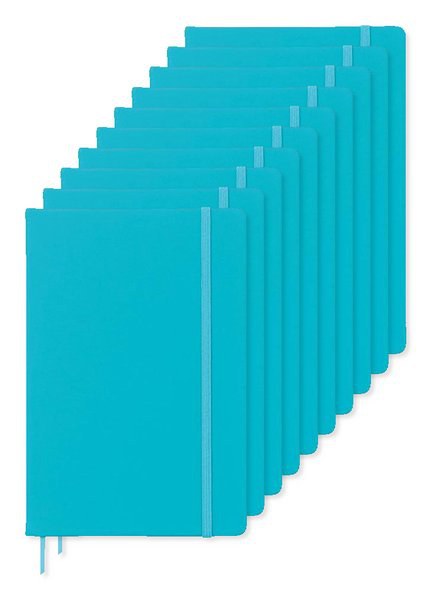 Pack de 10 GiftRetail MO1804 - ARCONOT A5 cuaderno a rayas
