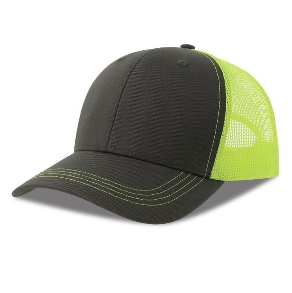 ATLANTIS HEADWEAR AT256 - Eco-Friendly Mesh Trucker Cap with Organic Cotton