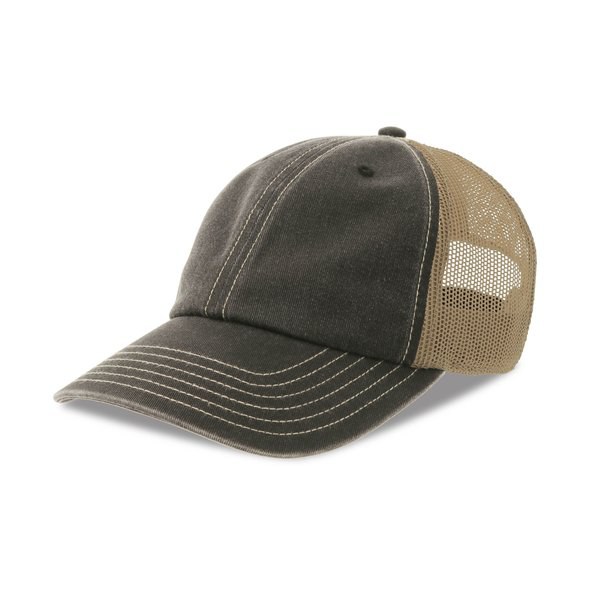 ATLANTIS AT319 - Gorra de estilo vintage de 6 paneles bicolor