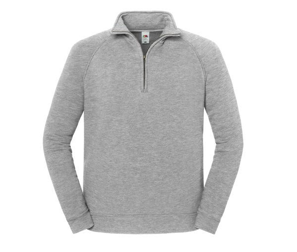 FRUIT OF THE LOOM SC2288 - Zipped collar sweatshirt