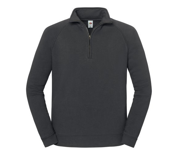 FRUIT OF THE LOOM SC2288 - Zipped collar sweatshirt