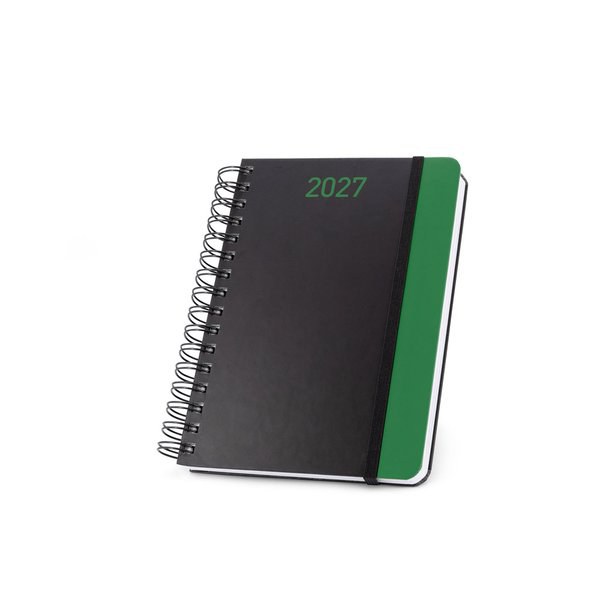 Agenda A5 en papel 100% reciclado y acabado mate - Egotier 96107