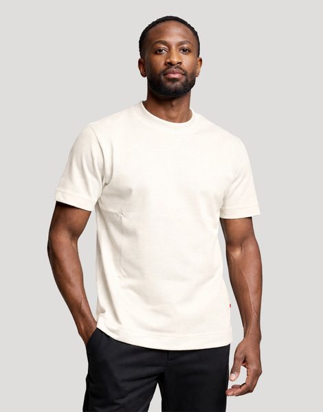 Les Filosophes AURELE - Men's relaxed fit knit T-shirt