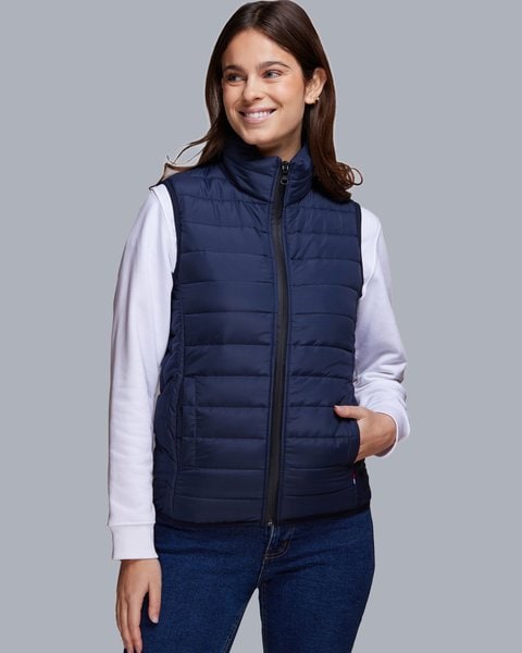 Mustaghata AVORIAZ - Women's Sleeveless Down Jacket Made in France
