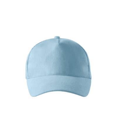 Malfini 307 - Gorra Unisex 5 Paneles de Algodón Premium