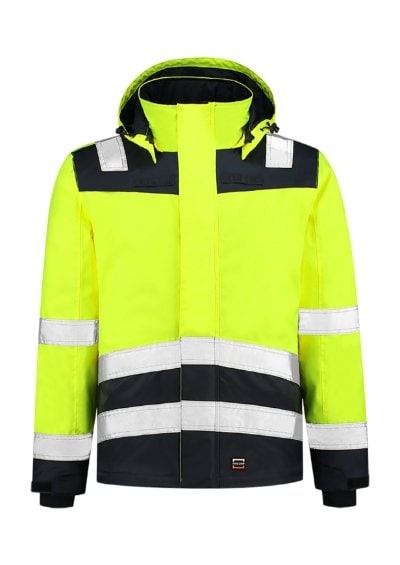 Tricorp T51 - Chaqueta de trabajo unisex Midi Parka High Vis Bicolor