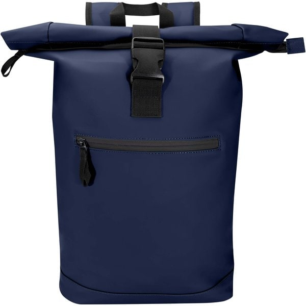 Mochila de 15" y 18 L con parte superior enrollable de material reciclado con certificado GRS "Resi Plus" - EgotierPro 130093