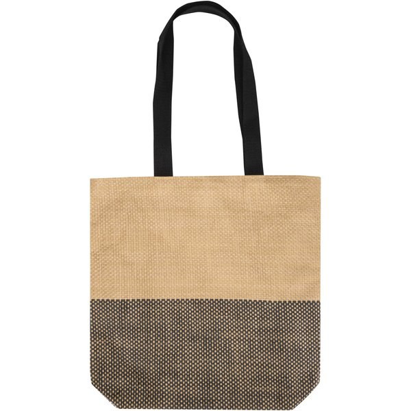 Rhythm straw paper tote bag 10L - EgotierPro 130155