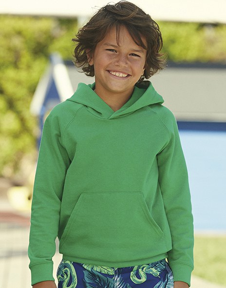 Fruit of the Loom 62-009-0 - Sudadera con capucha ligera niños