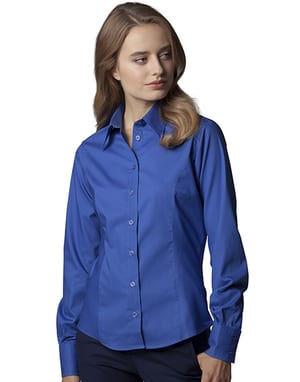 Kustom Kit KK702 - Camisa corporativa Oxford manga larga mujer