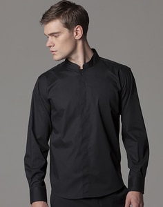 Bargear KK123 - Bar shirt Mandarin collar long sleeve