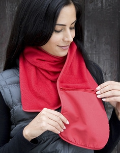 Result R100X - Bufanda polar con bolsillo Mujer