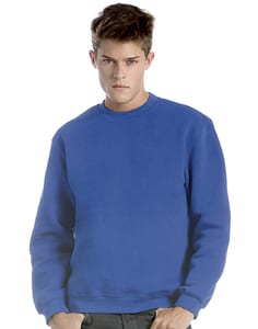 B&C Set In - Sudadera manga montada Sudadera Cuello Redondo Hombre