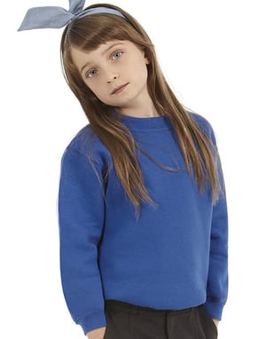 Sudadera manga montada niño