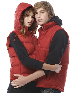 B&C Zen+ Women - Chaleco acolchado con capucha mujer