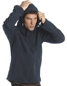 B&C Hooded Softshell Men - Chaqueta Softshell con capucha hombre Chaqueta Hombre