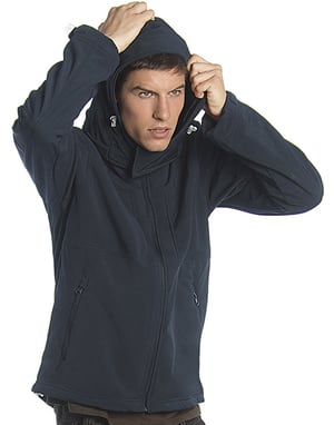 B&C Hooded Softshell Men - Chaqueta Softshell con capucha hombre Chaqueta Hombre