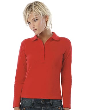 B&C Safran Pure LSL Women - Ladies Polo LA