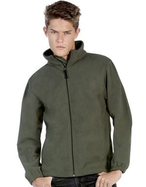 B&C WindProtek - Chaqueta polar impermeable Sudadera Con Cremallera Hombre