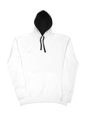 SG SG24F - Sudadera con capucha en contraste mujer