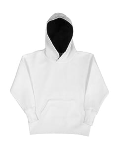 SG SG24K - Sudadera capucha en contraste niño