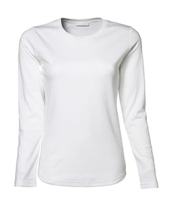 Tee Jays 590 - Camiseta manga larga Interlock mujer
